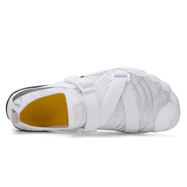 Vattenskor för män Snabbtorkande Sport Aqua Skor 3Ca026 White 40