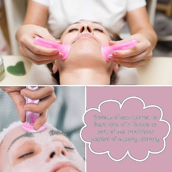 Huahuisi- set Set Högkvalitativa kopparmassagekoppar