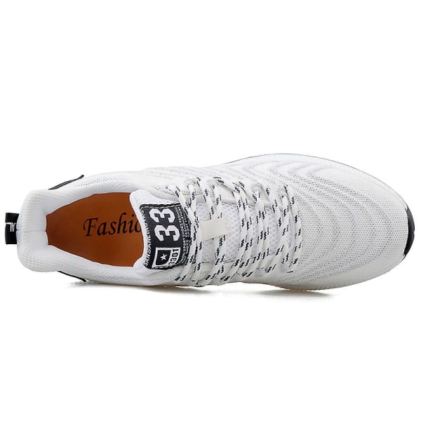 Herrsneakers Andas löparskor Mode Sportskor 3A2201 White 43