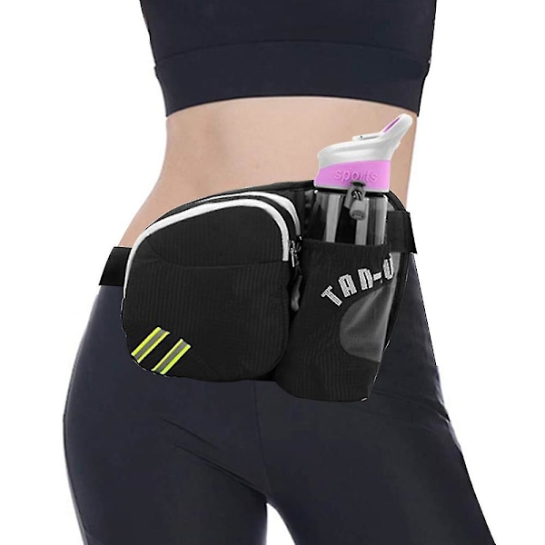 Bältespåse, Höftpåse, Fanny Pack, Löparbälte för vattenflaska