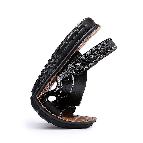 Herrtofflor Sandaler Halkfria strandskor 2C12129-1 Black 43