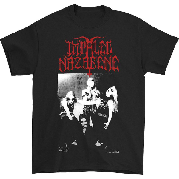 Den spetsade Nazarene Kristus är den korsfästa horan T-shirt XXXL