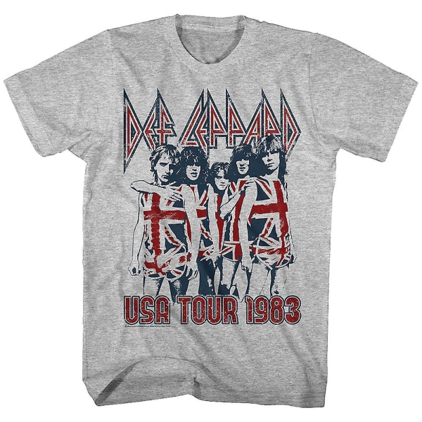 USA Tour 1983 Def Leppard T-shirt XXL