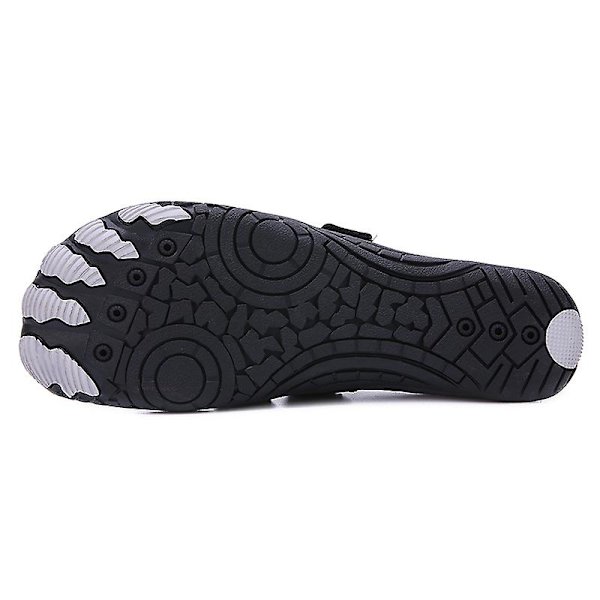 Yogaskor för kvinnor Snabbtorkande River Walking Skor Vattenskor A05 BlackGray 44