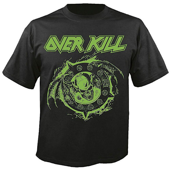 Overkill Krushing Skulls T-shirt M