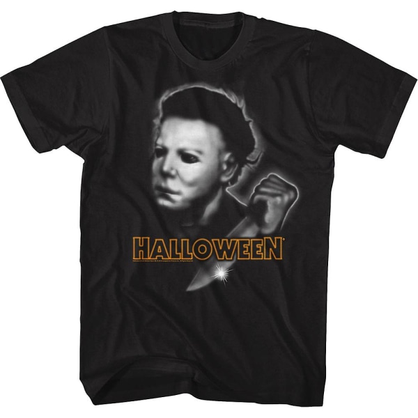 Airbrush Michael Myers Halloween T-shirt XL