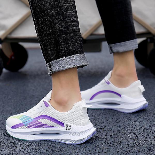 Herr Dam Sneakers Andas löparskor Mode Sportskor Yja1295 White 41