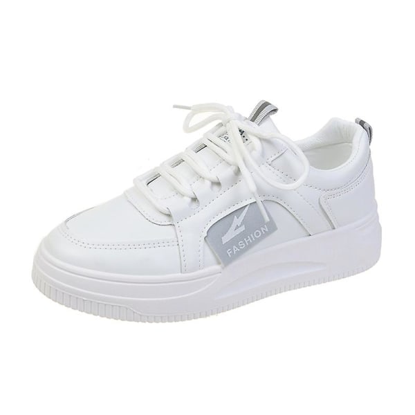 Dam Sneakers Andas löparskor Mode Sportskor Yjf50 WhiteGray 38