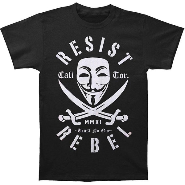 Resist & Rebel Trust No One T-shirt L