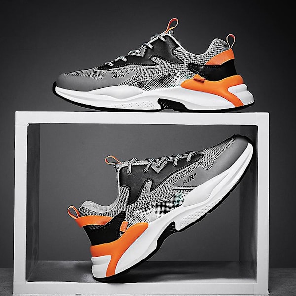 Herrsneakers Andas löparskor Mode Sportskor Tk829 Gray 41