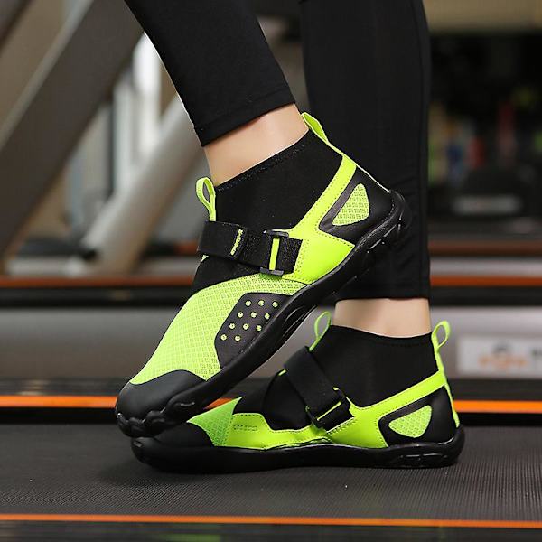 Damvattenskor Snabbtorkande Sport Aqua Skor 3Ba8307 BlackGreen 47
