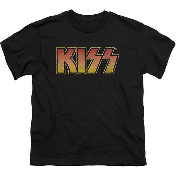 Kiss Klassisk T-shirt herr Svart L