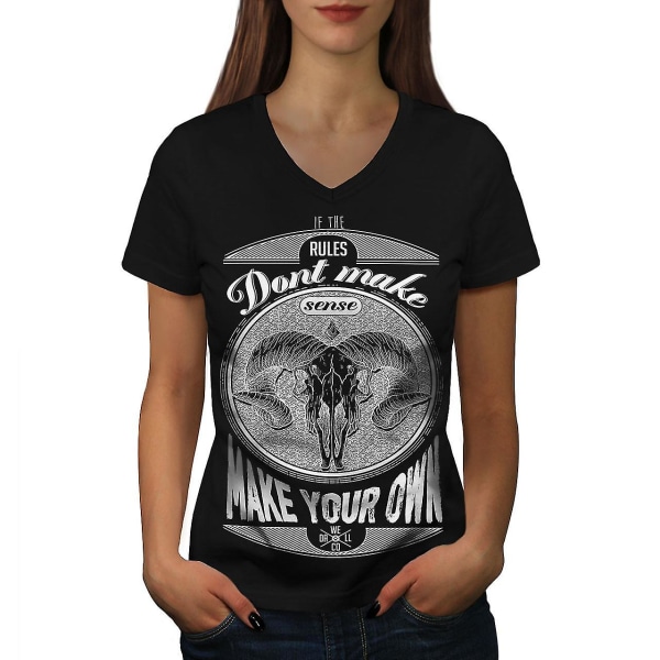 Anarchy Rules Women T-shirt XL