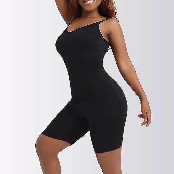 Body Shaper Fajas Colombianas Seamless Dam Body Slimming Waist Trainer Shapewear Push Up Butt Lifter Korsett Reductoras,brun S