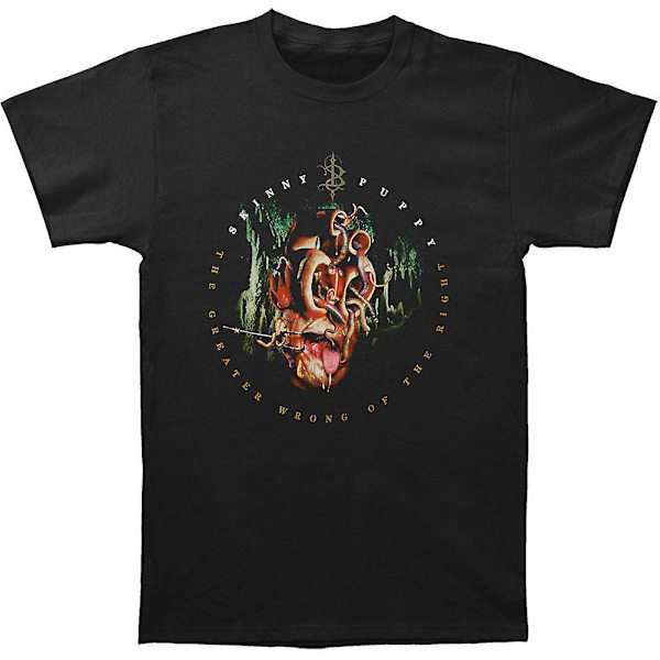 Skinny valpalbum med städer T-shirt XL