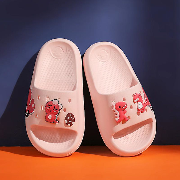Barnsandaler Mode Casual Andas strandskor F002 Pink 34