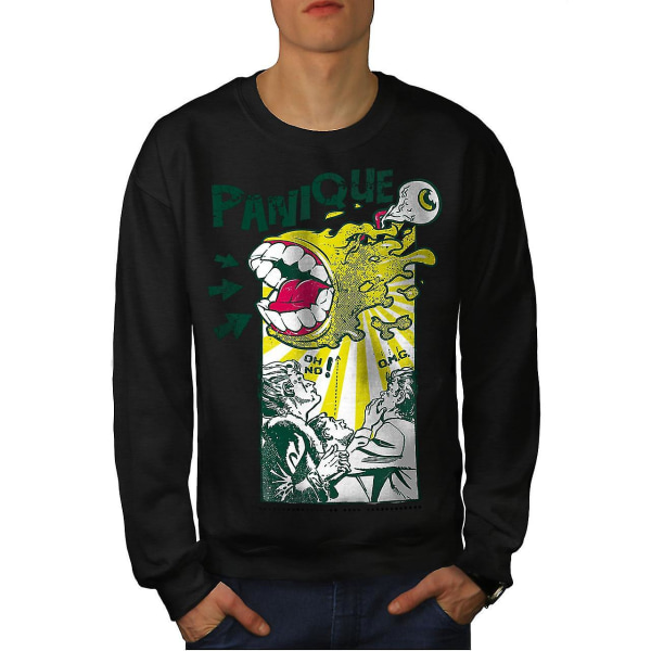 Panique Monster Fashion Men Sweatshirt M