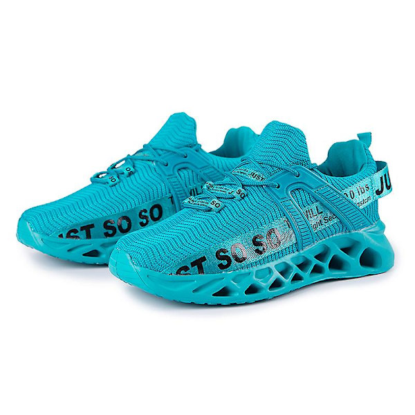Herr Dam Sneakers Andas löparskor Mode Sportskor 2C003 Blue 43
