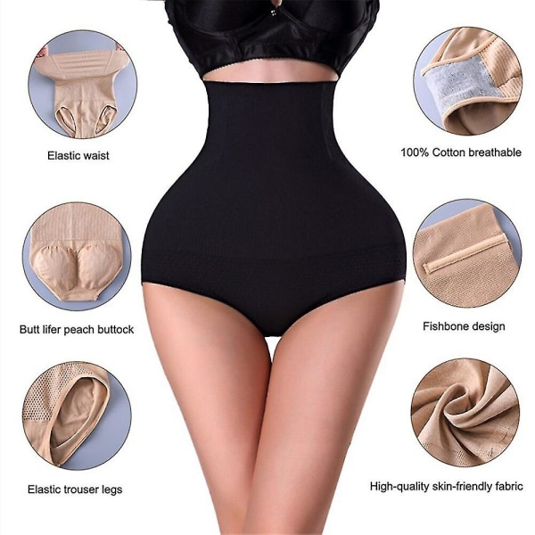 Butt Lifter Body Shaper Gördel Byxa String Underkläder För Kvinnor Waist Trainer Trosor Magkontroll Shapewear, lila XS S 40 to 50kg