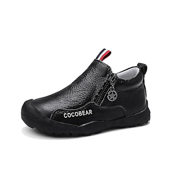 Barnskor Halkfria casual Dämpande Mjuka Pojkar Flickor Sneakers 77202 Black 34