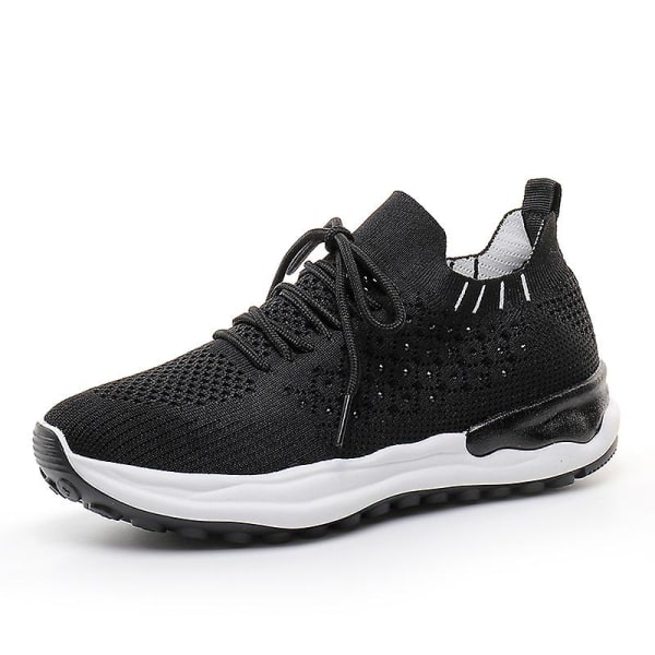 Damsportlöparskor Lättviktssneakers R7105 Black 36