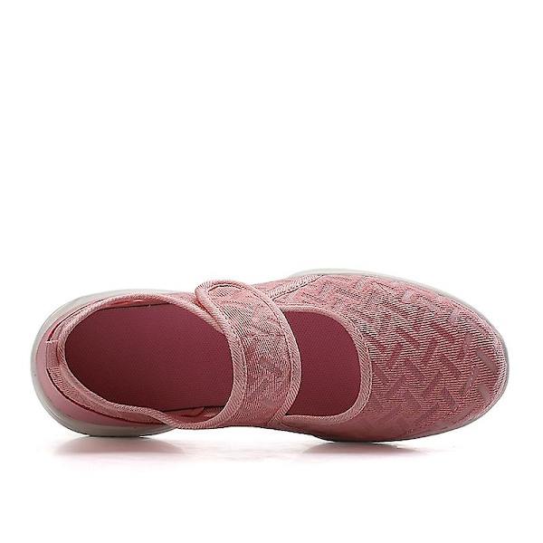 Kvinnors casual Andas och mjuka skor Fr2006 Pink 36