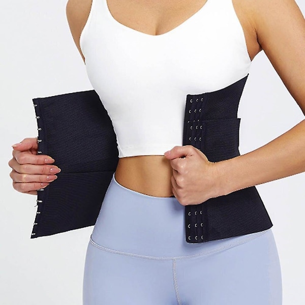 Waist trainer Body Shapewear Kvinnor Magen Slimming Slida Kvinna Platt maggördel Postpartum Slida Wrap Midjebälte Lequeen Corset,kaffe