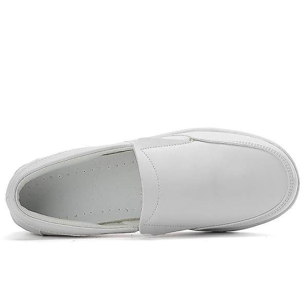 Dam Casual Shoes Läder Air Cushion Shoes Air Shoes Fr8069 White 36