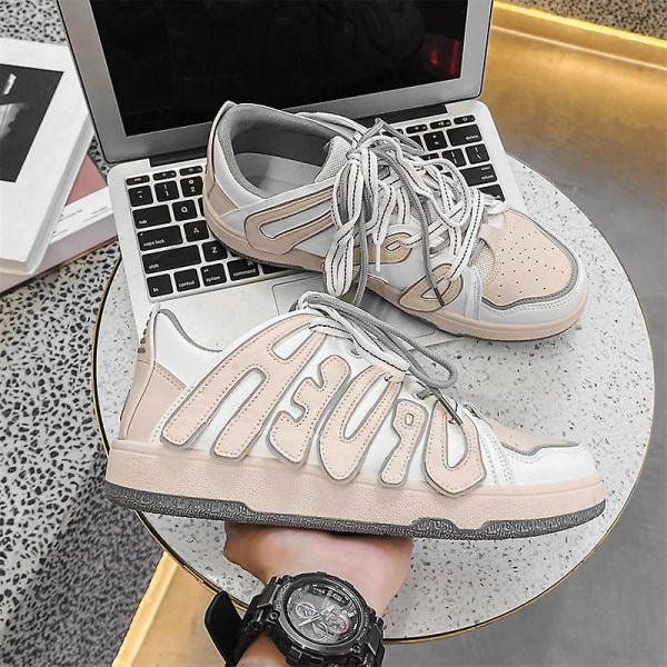 Dam Sneakers Andas Herr Skateboard Skor Löparskor 2Ix08 Beige 42