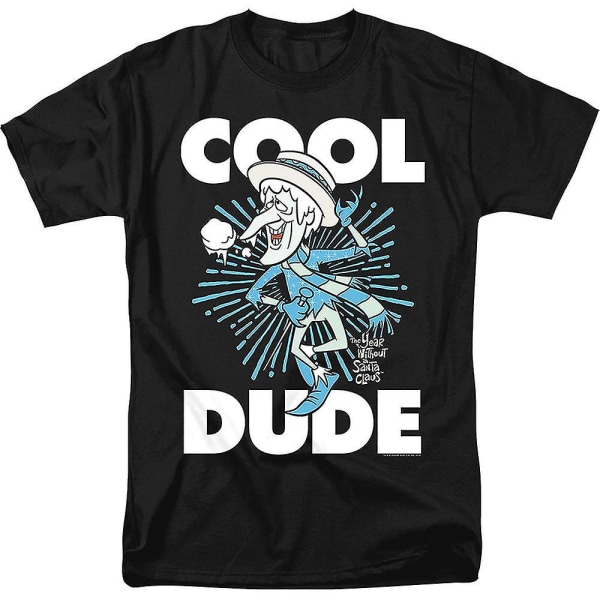 Snow Miser Cool Dude Året utan en jultomte T-shirt XXL