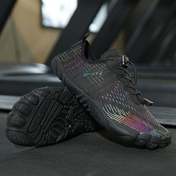 Vattenskor för män Cykelskor Quick Dry River Sea Aqua Sneakers Strandskor 2023 Black 37