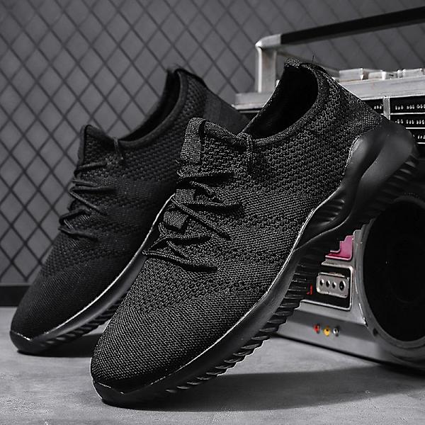 Herrsneakers Andas löparskor Mode Damsportskor 2L712 Black 41