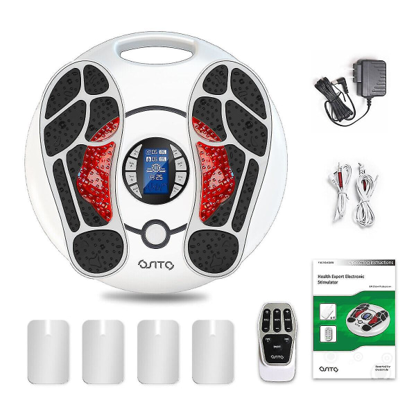 Osito Foot Massager Ben Blodcirkulation Tio Ems Puls Smärtlindring Maskinbra