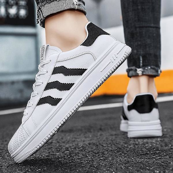 Herr Sneakers Andas Dam Skateboard Skor Löparskor Yj22-75 Black 41
