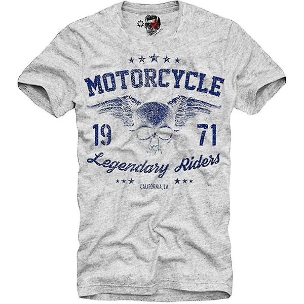 T-shirt Motocross Scrambler Motorrad Bike Ducati Cafe Racer L