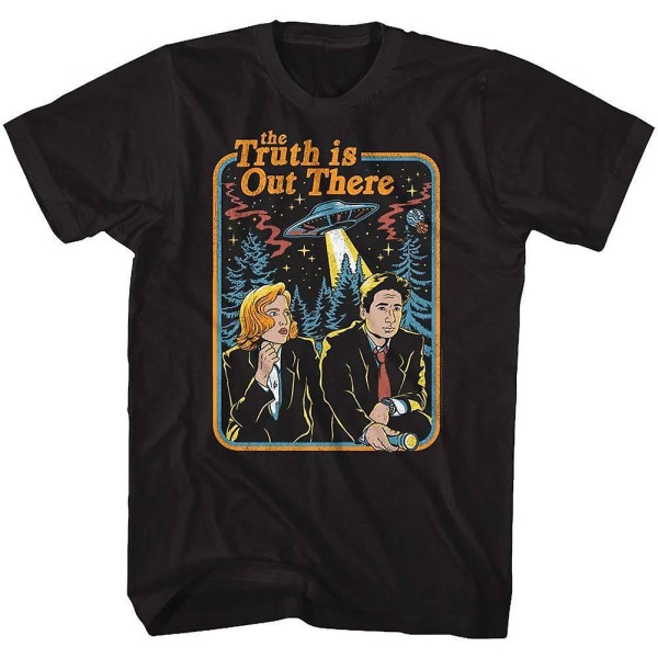 Xfiles retro cover T-shirt S