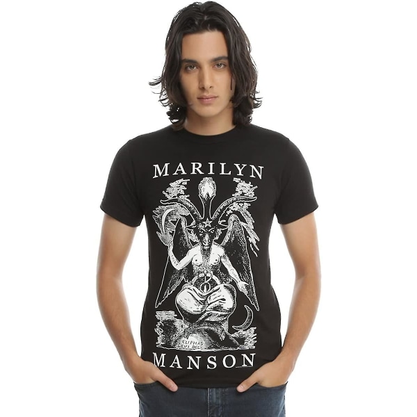 Hett ämne Marilyn Manson Baphomet T-shirt XL