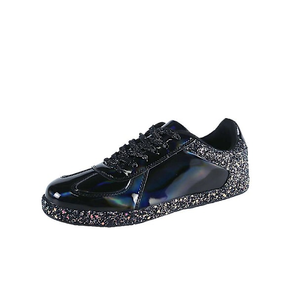 Damsneakers Andas skateboardskor Löparskor 1811 Black 40