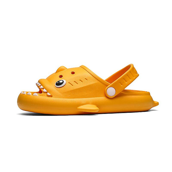 Pojkar Flickor Strandtofflor Hajsandaler Utomhus Halkfria inomhusskor 3Bsy001 Yellow 26-27
