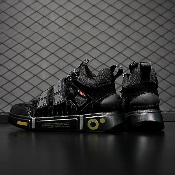 Herrskor Andas Sneakers Löparskor Casual för kvinnor 888 Black 37