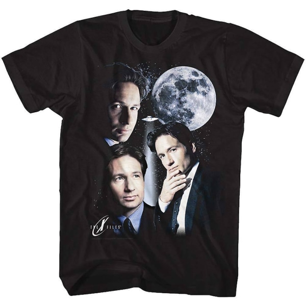 Xfiles 3 Mulder Moon T-shirt S