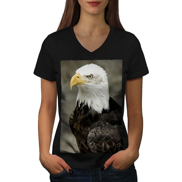 Eagle Bird Photo Women T-shirt S