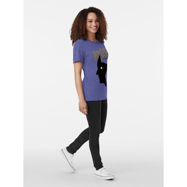 Hermann Hesse Tri-blend T-shirt Royal L_Front
