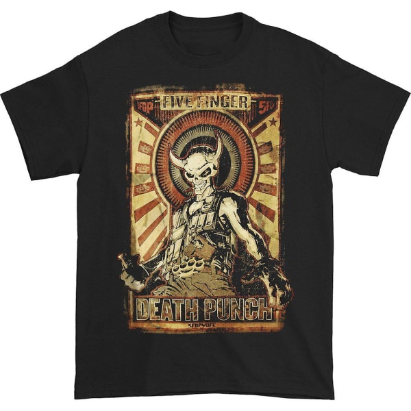 Five Finger Death Punch Mercenary 2014 Tour T-shirt XL