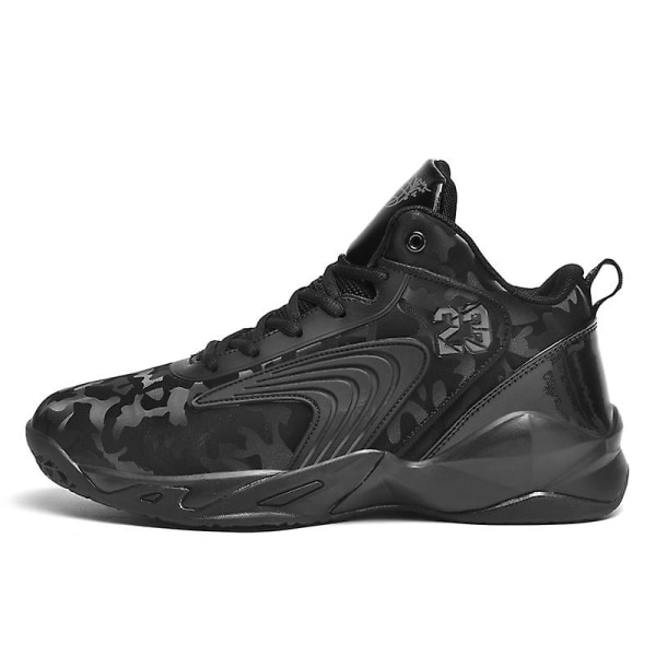 Basketskor för män Aldult Bekväma Sneakers Utomhussportskor 3B9220 Black 36