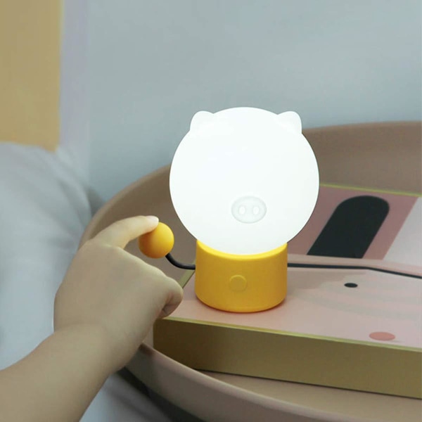 Nattlampa Barn Baby, Nattlampa Barn Touch Lampa Led Sänglampor För Baby Rum Sovrum Batteri