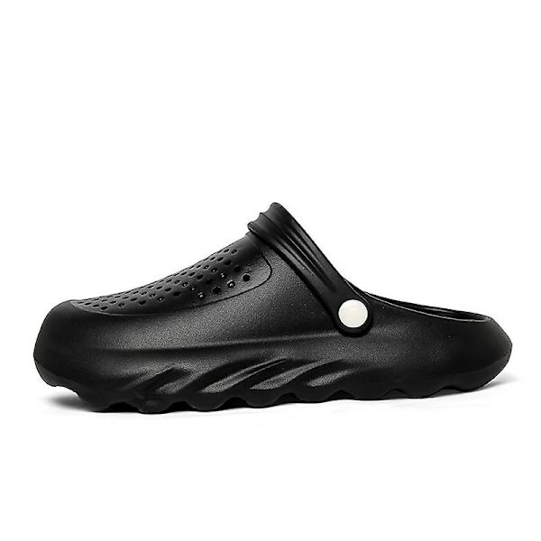 Strandtofflor för män Modesandaler Utomhus Halkfria inomhusskor 3B8811 Black 40-41