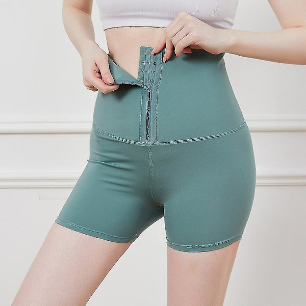Kvinnor High Waist Body Shapewear Trosor Midja Cincher Slimming Underkläder High Waist Shorts Fajas Trosor Shapers Sport Fitness,3 Points Grå