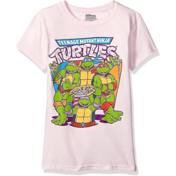 Nickelodeon Teenage Mutant Ninja Turtles Pizza T-shirt för flickor 2XL