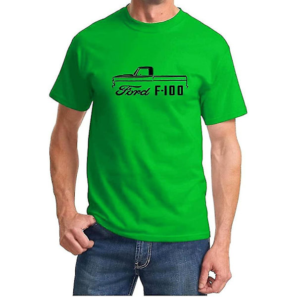 1967-72 Ford F-100 Pickup T-shirt klassisk konturdesign X-Large